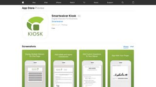 Smartwaiver Kiosk on the App Store - iTunes - Apple
