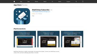 MailChimp Subscribe on the App Store - iTunes - Apple
