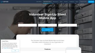 Volunteer Sign-Up Sheet Form Mobile App - iPhone, iPad, Android