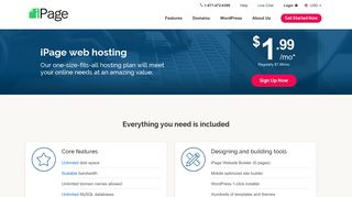 Build Your Website with a Free Domain Name | iPage Web Hosting