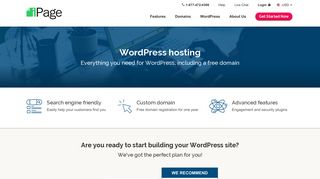 Build Your Website with a Free Domain Name | iPage Web Hosting