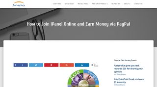 How to Join iPanel Online and Earn Money via PayPal - Survey Jury