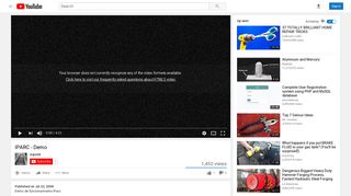 IPARC - Demo - YouTube