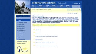 Middletown Public Schools (RI): iParent - Mpsri.net