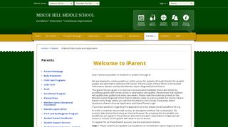 iParent and IPass Guide and Application - Mendon-Upton Regional ...