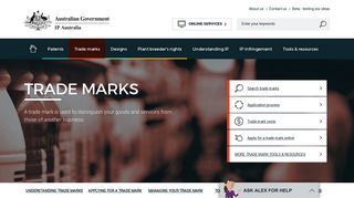 Trade marks | IP Australia