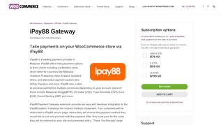 iPay88 Gateway - WooCommerce