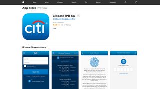 Citibank IPB SG on the App Store - iTunes - Apple