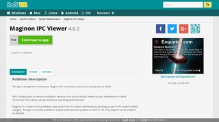 Maginon IPC Viewer 4.0.2 Free Download