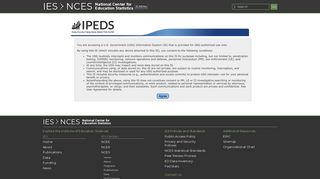 IPEDS Data Center - Power User Login