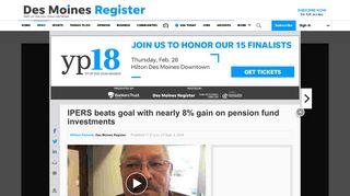 IPERS beats goal with nearly 8% gain on pension fund investments
