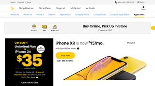 Sprint | Apple iPhone Deals & Offers