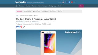 The best iPhone 8 Plus deals in February 2019 | TechRadar