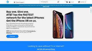 Apple iPhone Buy One Get One Offer - AT&T