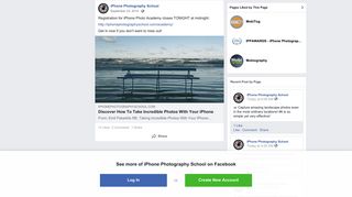Registration for iPhone Photo Academy... - iPhone Photography ...