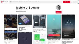379 meilleures images du tableau Mobile UI | Logins | App login ...
