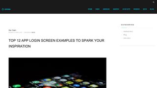Top 12 App Login Screen Examples To Spark Your Inspiration | CSForm