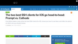 The two best SSH clients for iOS go head-to-head: Prompt vs. Cathode ...