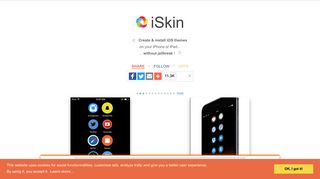 iSkin : make & install iOS themes on your iPhone & iPad without ...