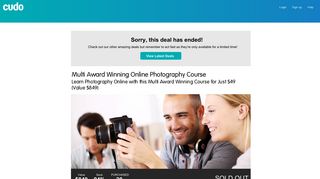 iPhotography Course - Cudo