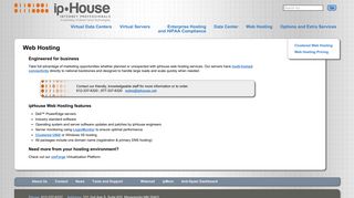 ipHouse // Web Hosting