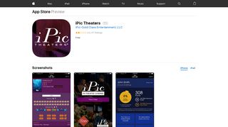 iPic Theaters on the App Store - iTunes - Apple