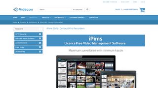 ipims-cms-concept-pro-ip-recorders - Videcon