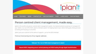 iplanit | NDIS Client Management System | Disability case ...