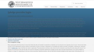 Ipledge provider login - Westbrookfield