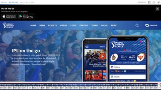 Mobile Products - IPLT20.com - Indian Premier League Official Website