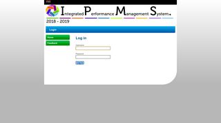 Log in | IPMS Portal