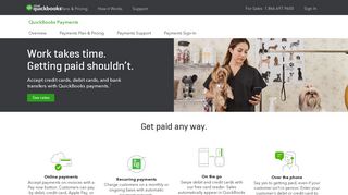 Accept Credit Card Payments, Payment Processing | QuickBooks - Intuit