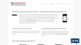 Turn Shelves into Planograms with the iPog scanning app - Cantactix ...
