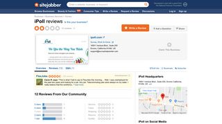 iPoll Reviews - 12 Reviews of Ipoll.com | Sitejabber