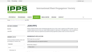 IPPS | Member Registration | IPPS International
