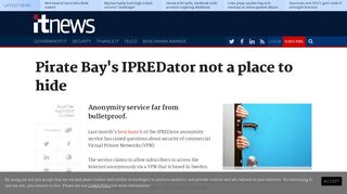 Pirate Bay's IPREDator not a place to hide - Security - Telco/ISP ...