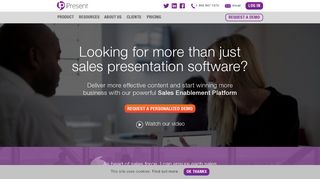 iPresent | Sales Enablement Platform