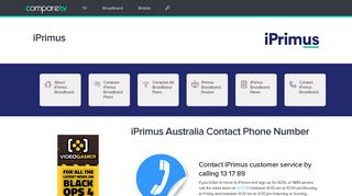iPrimus Broadband Contact Phone Number for Sales and Customer ...