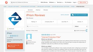iPrism Reviews 2018 | G2 Crowd