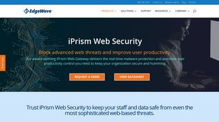 iPrism™ Web Security | Secure Web Gateway | EdgeWave