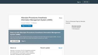 Allscripts iProcedures Anesthesia Information Management System ...