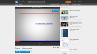 Oracle i procurement - SlideShare