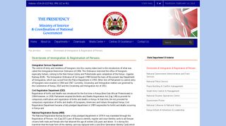 Directorate of Immigration & Registration of Persons