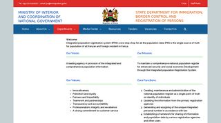 Integrated Population Registration Services (IPRS) – State ...