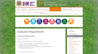 IPS - Graduation Requirements