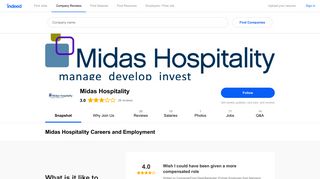 Midas Hospitality Careers and Employment | Indeed.com