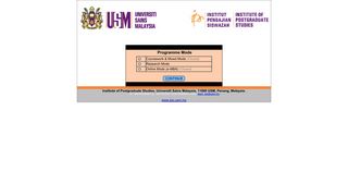 Online Application - USM