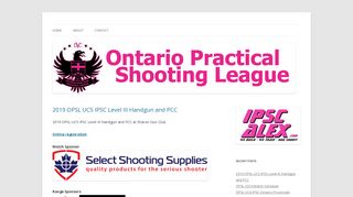 Ontario Practical Shooting League