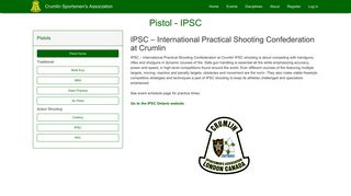 IPSC - International Practical Shooting Confederation at Crumlin
