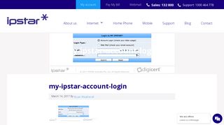 my-ipstar-account-login - IPSTAR